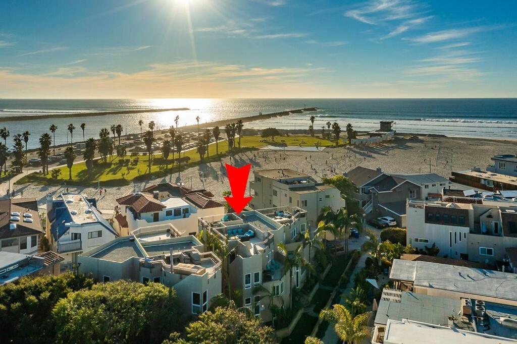 Stunning South Mission Home With Private Rooftop & Ocean Views! San Diego Exterior photo